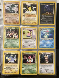 Pokemon TCG | Neo Genesis Set Of 36 | Common, & Uncommon - Image 1