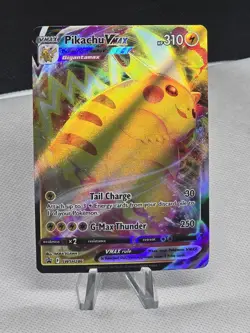 2023 Pokemon Sword & Shield PIKACHU VMAX Black Star Promo SWSH286 - Image 1