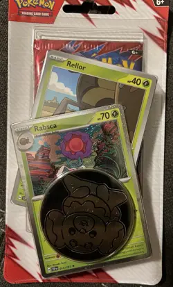 Pokemon TCG: Destined Rivals Blister Pack Sealed - Rabsca - Swirl - Image 1