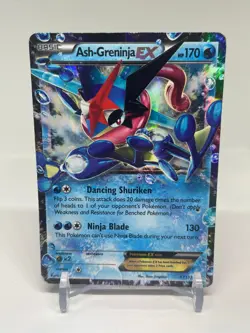 2013 POKEMON XY PROMOS XY133 ASH-GRENINJA EX PROMO HP - Image 1