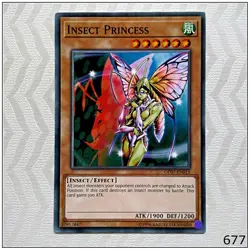 Insect Princess - OP07-EN015 - Common Yugioh - Image 1