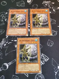 Yugioh - The Six Samurai - Yaichi STON-EN007 NM 1st ed Common x3 - Image 1