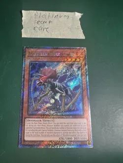 Yugioh Miscellaneousaurus - RA04-EN022 - Platinum Secret Rare - Image 1