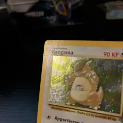 GERMAN Holo Foil Kangama Kangaskhan # 5/64 Jungle Set Pokemon Trading Cards - Image 3