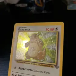 GERMAN Holo Foil Kangama Kangaskhan # 5/64 Jungle Set Pokemon Trading Cards - Image 5