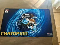 Blastoise TCG Playmat Champion League Cup Pokemon Card Game - Image 3