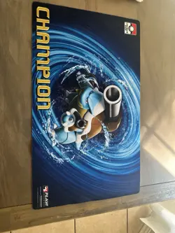 Blastoise TCG Playmat Champion League Cup Pokemon Card Game - Image 4