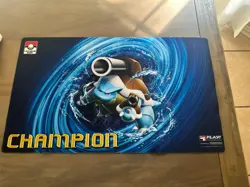 Blastoise TCG Playmat Champion League Cup Pokemon Card Game - Image 5