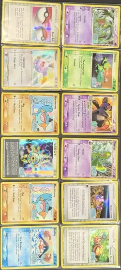 Pokemon TCG • EX Crystal Guardians Holos • Partial Set • 12 Cards • (LP-MP) - Image 1