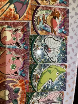 Topps Pokemon Lot Nm Lp 18 Cards 7 Full Evolutionary Lines! - Image 4