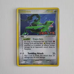 Deoxys EX Rayquaza Holo Pokemon Card 22/107 [Excellent Condition] - Image 1