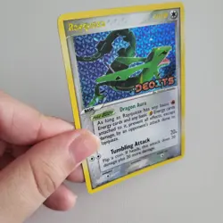 Deoxys EX Rayquaza Holo Pokemon Card 22/107 [Excellent Condition] - Image 2