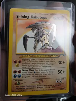 Shining Kabutops Holo Card 108/105 Neo Destiny Unlimited Edition - Image 1