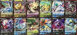 set of 12 authentic Pokemon Card Japanese Rayquaza V Giratina Mimikyu Leafeon - Image 1