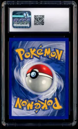 1999 Pokemon Shadowless #7/102 Hitmonchan Disco Holo Test Print CGC 10 GEM MINT - Image 3