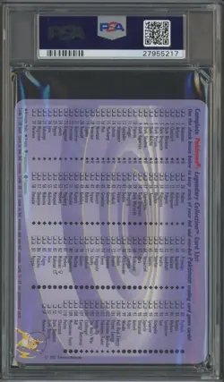 2002 Pokemon Legendary Collection Box Topper #S2 Dark Blastoise PSA 10 GEM MINT - Image 3