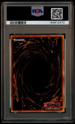 2002 Yu-Gi-Oh! DDS Dark Duel Stories #002 Dark Magician PSA 9 MINT - Image 3