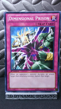 | Yugioh Dimensional Prison SDCR-EN033 1st Edition Common MP/HP 🔥 | - Image 1