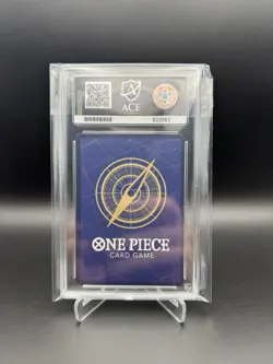 One Piece Monkey D.Luffy 2nd Anniversary Stamped Promo P-043 ACE 10 - Image 2