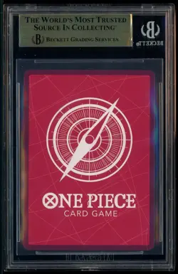 2025 ONE PIECE PROMOS BVB X ONE PIECE MATCH DAY 2025 #003 MONKEY D. LUFFY BGS 10 - Image 3