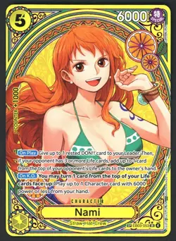 2026 One Piece EB03 Heroines Edition Special Alternate Art EN #053 Nami - Image 1