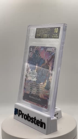2022-24 One Piece Promos Monkey D. Luffy Online Reg Finalist BGS 10 BLACK LABEL - Image 2
