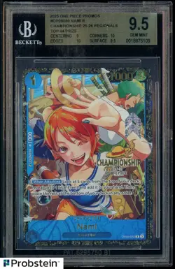 2025 One Piece Promo Championship Regionals Top 64 Prize #050 Nami BGS 9.5 - Image 1