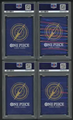 Lot (4) PSA 10 Five Elders Demon God Pack One Piece w/ Ju Peter Saturn Warcury - Image 2