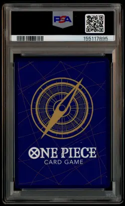 2024 One Piece EN P-043 Monkey D Luffy Convention Exclusive Foil PSA 10 - Image 3