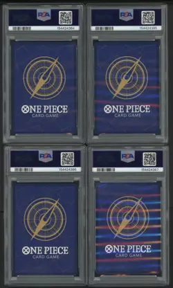 Lot of (10) PSA 10 Sequential One Piece English 1st Anniversary Set w/ Luffy - Image 5