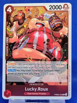 Lucky.Roux PRB02-003 R | PRB2 -The Best- Vol. 2 | One Piece TCG | English - Image 1