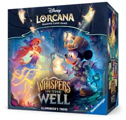 Disney Lorcana: Whispers in the Well Illumineer's Trove IN HAND - Image 1