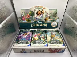Disney Lorcana Archazia's Island Booster Box Archazia's Island Open Box 24 Packs - Image 2