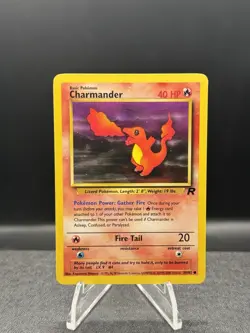 Pokemon Card - Charmander 50/82 Team Rocket - LP - Image 1