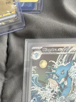 Kingdra EX SVP 131 Shrouded Fable Black Star Promo Pokemon TCG Card - NM - Image 4