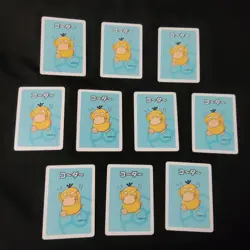 Pokemon Old Maid Psyduck Babanuki Pokemon Center Card - Pack Fresh Lot of 10 - Image 1