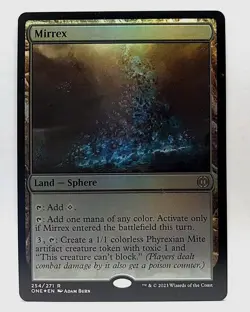 Mirrex - Foil - Phyrexia: All Will Be One - Magic The Gathering NM Card - Image 1