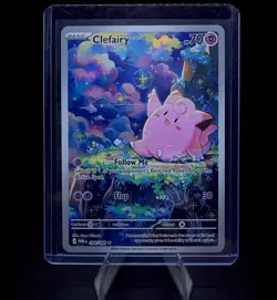 CLEFAIRY 94/88 Perfect Order Full Art Illustration Rare Pokemon Card - Image 1
