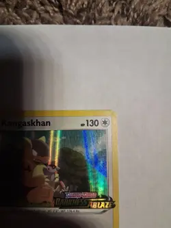 (See Desc) Kangaskhan Darkness Ablaze Prerelease Black Star Promo Pokemon Card - Image 5