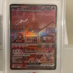 PSA 9 MINT Mew ex 053 Sv: Scarlet & Violet Promo Cards Holo Pokemon - Image 4