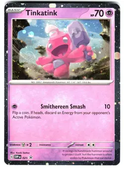 Tinkatink - (Swirl 🌀 Cosmo Holofoil) Promo SV: Scarlet & Violet Promo Cards 025 - Image 1