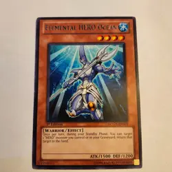 Elemental HERO Ocean LCGX-EN025 Legendary Collection 2: The Duel Academy card - Image 1