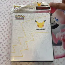 Pokemon TCG 25th Anniversary First Partner Collector’s Binder Pikachu Card Jumbo 820650809606 - Image 1