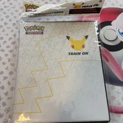 Pokemon TCG 25th Anniversary First Partner Collector’s Binder Pikachu Card Jumbo 820650809606 - Image 3