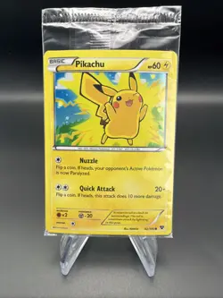 Pokemon Card - Pikachu XY 42/146 - Holo - Movie Promo - Factory Sealed - Image 1