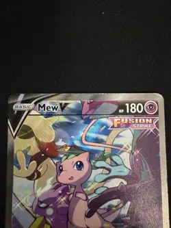 Mew V Alternate Full Art 251/264 Swsh08 Fusion Strike Alt Card Sword And Shield - Image 3