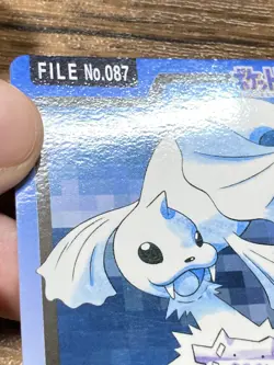 Pokemon Carddass Card Dewgong File No.87 Bandai Pocket Monsters 1997 Japan - Image 3