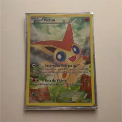 Pokemon Victini XY117 Promo Regular XY Portuguese Basic 70 HP Beast Card - Image 1