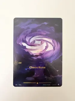 Riftbound Unleashed Riot Games League of Legends Chaos Rune Rune Card R05a NM - Image 1