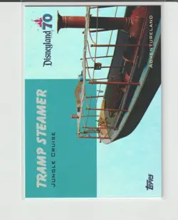 2025 Topps Disneyland 70th Anniversary Tramp Steamer On Wheels Insert Card - Image 1